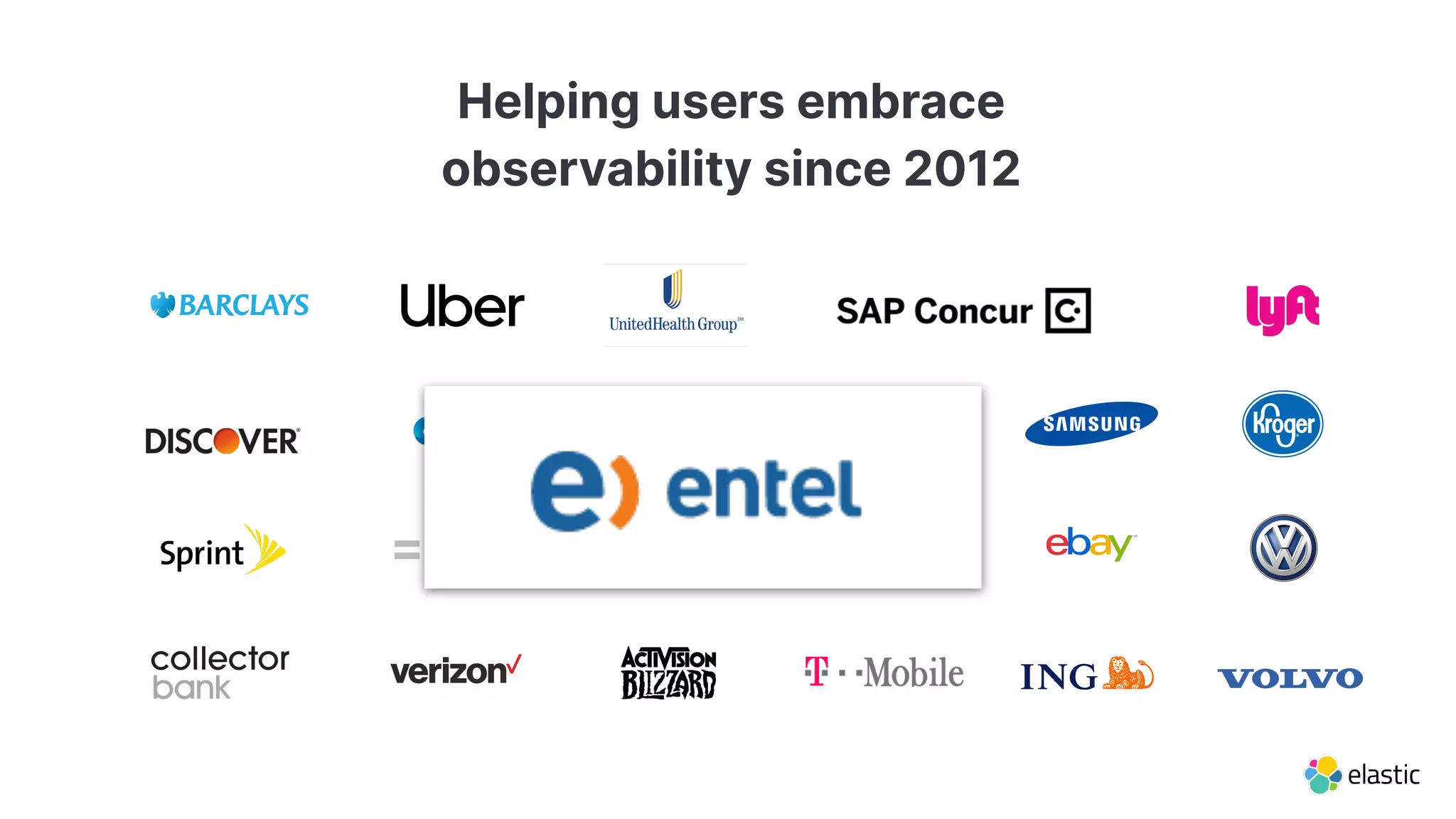 Helping users embrace  
observability since 2012
 