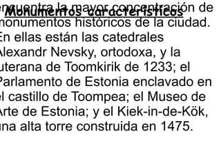 Superficie población y densidad La superficie total de estonia es de 45.226 km² ,agua 4,56% Fronteras 633 km. Población total es de 1.287.000 y la Densidad es de 28,45 hab/km² 