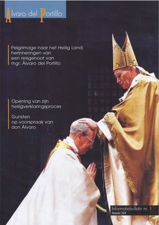 Alvaro del Portillo bulletin 1