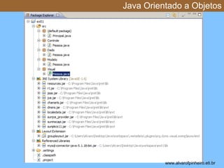 Java Orientado a Objetos 
www.alvarofpinheiro.eti.*br 
 