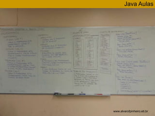Java Aulas 
www.alvarofpinheiro.eti.br 
 