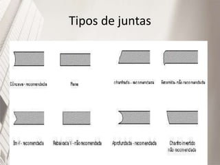 Tipos de juntas
 