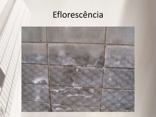 Eflorescência
 