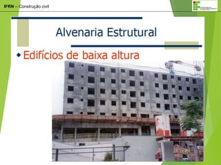 IFRN – Construção civil
 