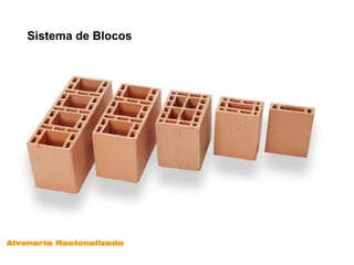 Sistema de Blocos




Alvenaria Racionalizada
 