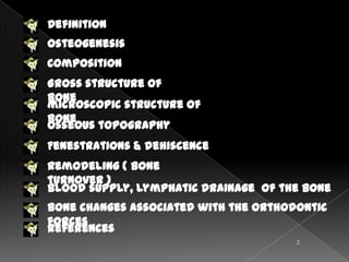 Alveolar bone 