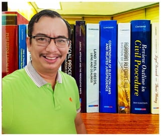 Atty. Alvin Claridades, author of lawbooks @ Central Book Supply