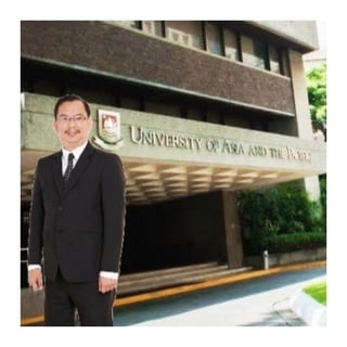 Professor Atty. Alvin Claridades @ University of Asia & the Pacific (UA&P) Institute of Law