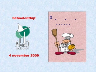 Het boek van de bakker Schoolontbijt 4 november 2009 