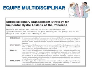 EQUIPE MULTIDISCIPLINAR 