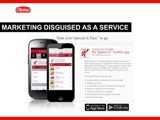 MARKETING DISGUISED AS A SERVICE




                                   37
 