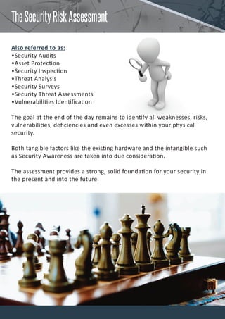 Security Risk Assessment | PDF