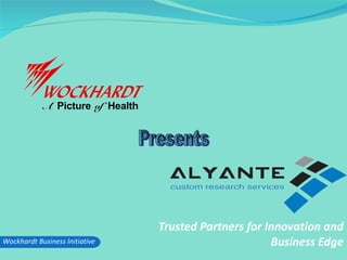 Trusted Partners for Innovation and Business Edge Presents 