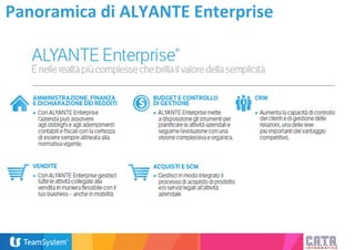 Panoramica di ALYANTE Enterprise
 