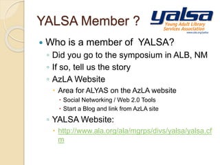 ALYAS meeting PPT