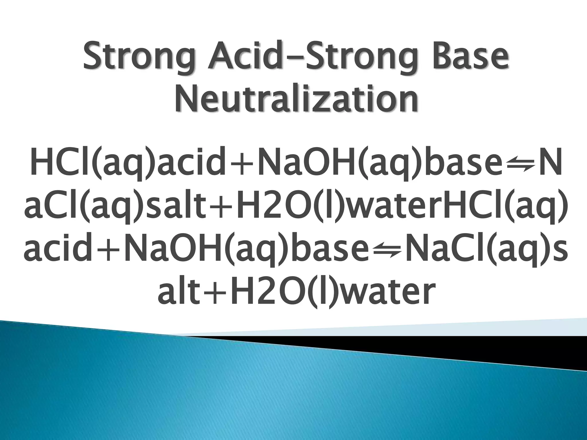 acid-base indicator and neutralization | PPTX