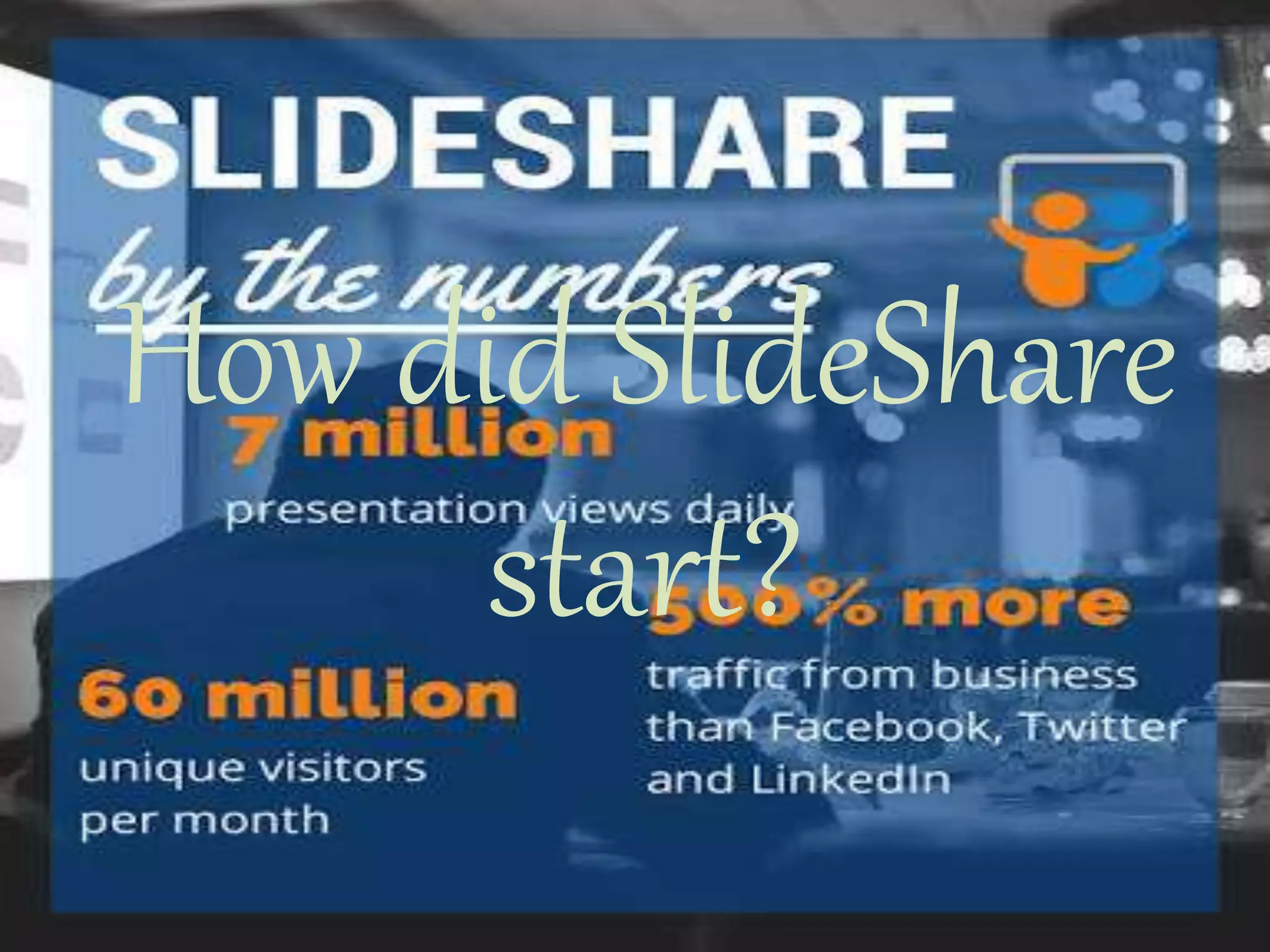How did SlideShare
start?
 