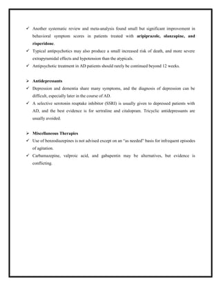 gabapentin and dementia