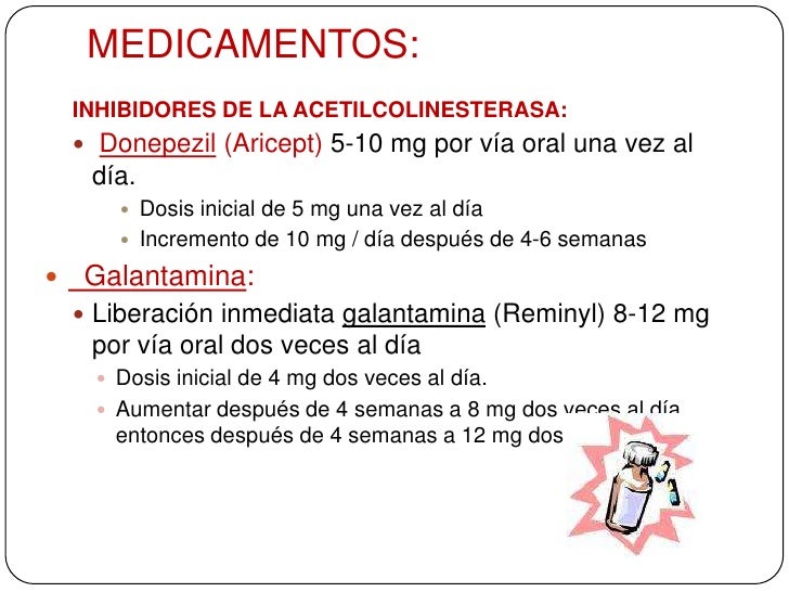 Medicamentos Alzheimer Reminyl
