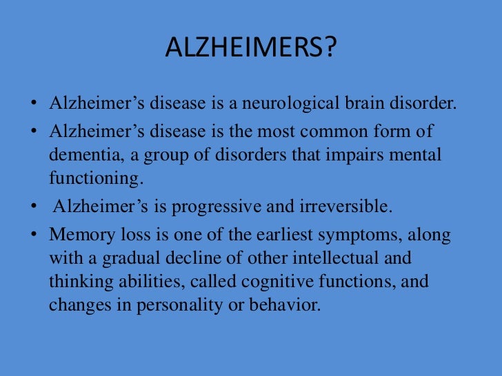 alzheimer powerpoint alzheimer s disease ppt