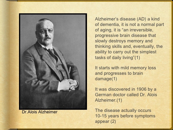 Alzheimer's