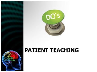 Patient teaching
