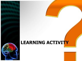 Learning activity