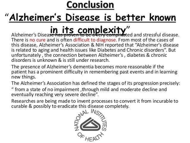 Essay about alzheimer's disease