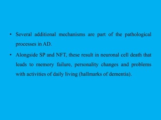 Alzheimer's disease pharmacotherapy | PPTX