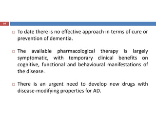 Alzheimers disease | PPTX