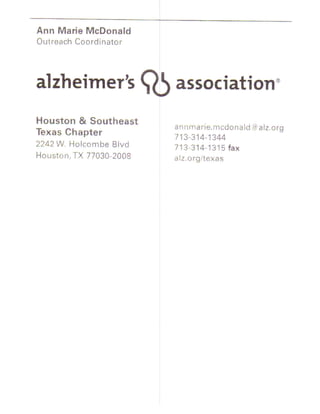 Alzheimer's Info