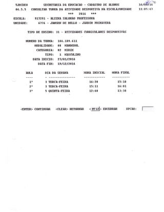 Plano Gestão EE Profa Alzira Salomão