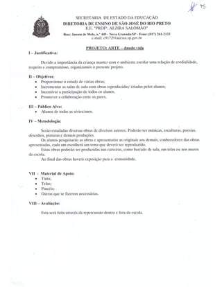 Plano Gestão EE Profa Alzira Salomão