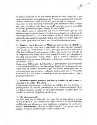 Plano Gestão EE Profa Alzira Salomão