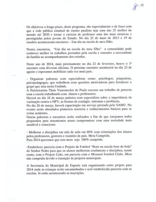 Plano Gestão EE Profa Alzira Salomão