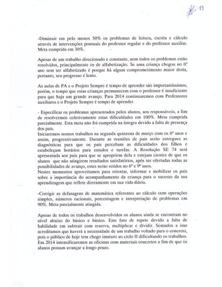 Plano Gestão EE Profa Alzira Salomão