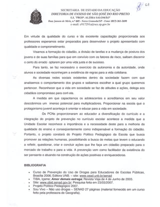 Plano Gestão EE Profa Alzira Salomão