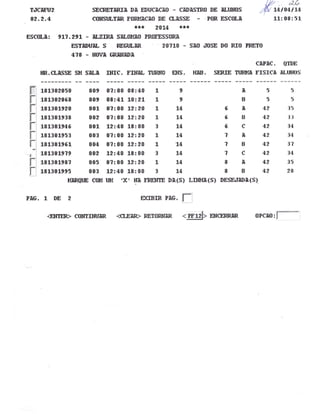 Plano Gestão EE Profa Alzira Salomão