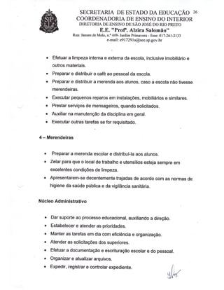 Plano Gestão EE Profa Alzira Salomão