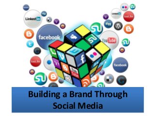Building a Brand Through
Social Media
 