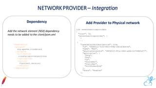 Developments to CloudStack’s SDN ecosystem: Integration with VMWare NSX ...