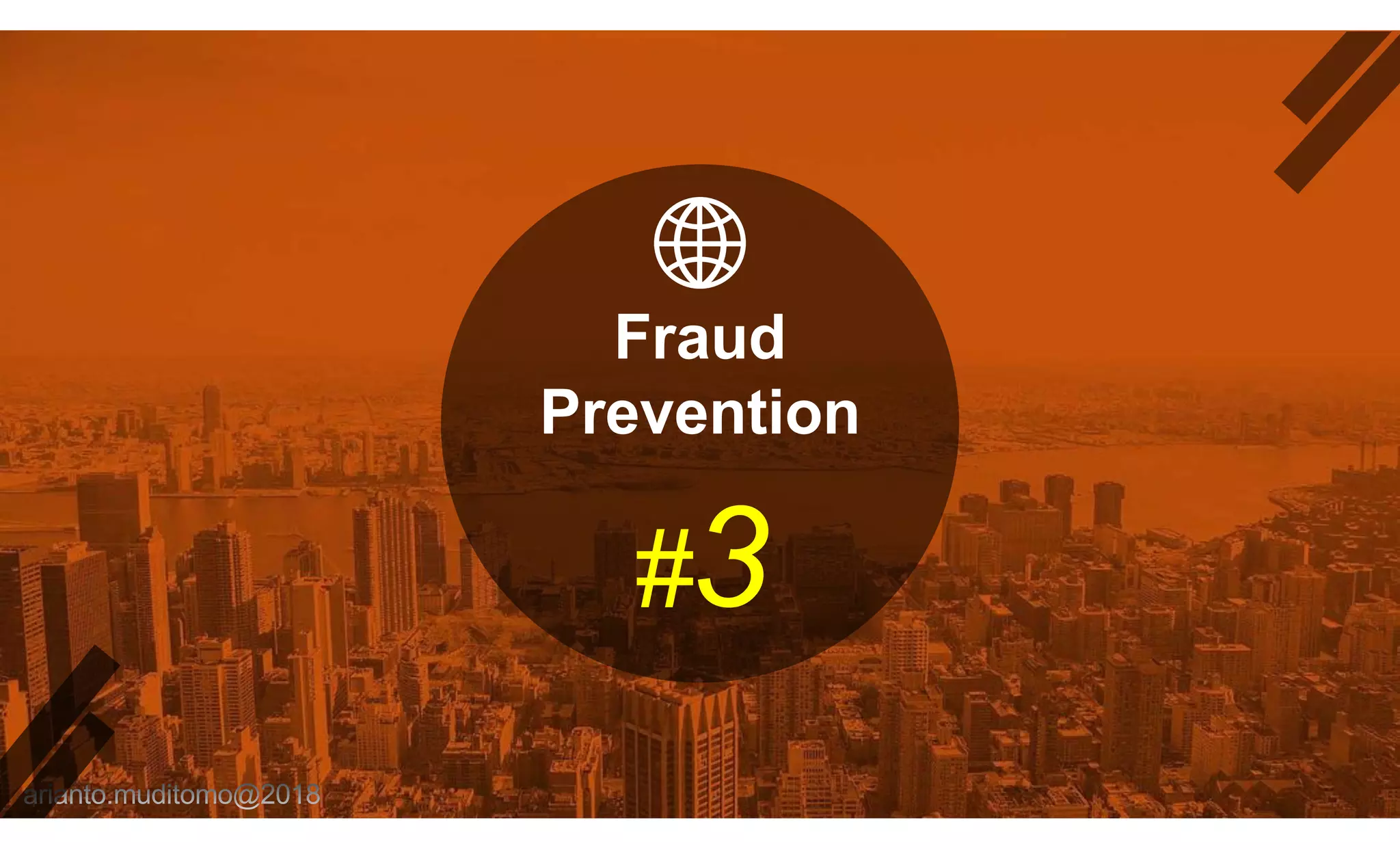 Fraud
Prevention
#3
 