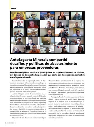 Generación de energía eléctrica Plantas industriales
Mineras y cementeras Siderometalúrgica,
fundiciones y prensas
Celulos...