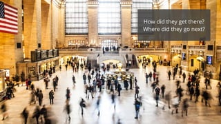 How did they get there?
Where did they go next?
 