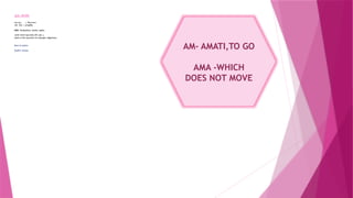correlation and concept of ama and freeradicals | PPTX