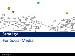 Strategy
For Social Media
@ricdragon

Ric Dragon, CEO, DragonSearch - @ricd

 