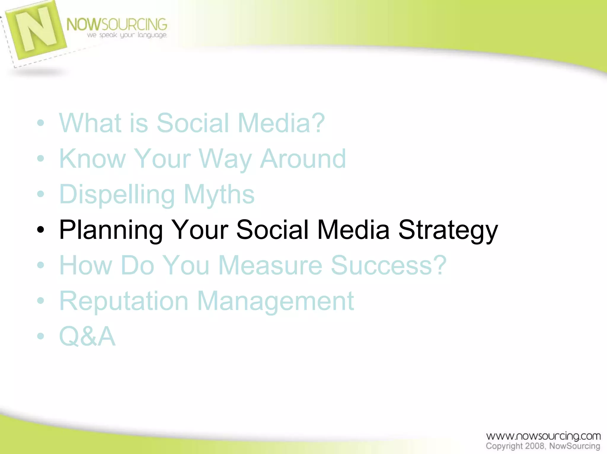 Social Media Presentation