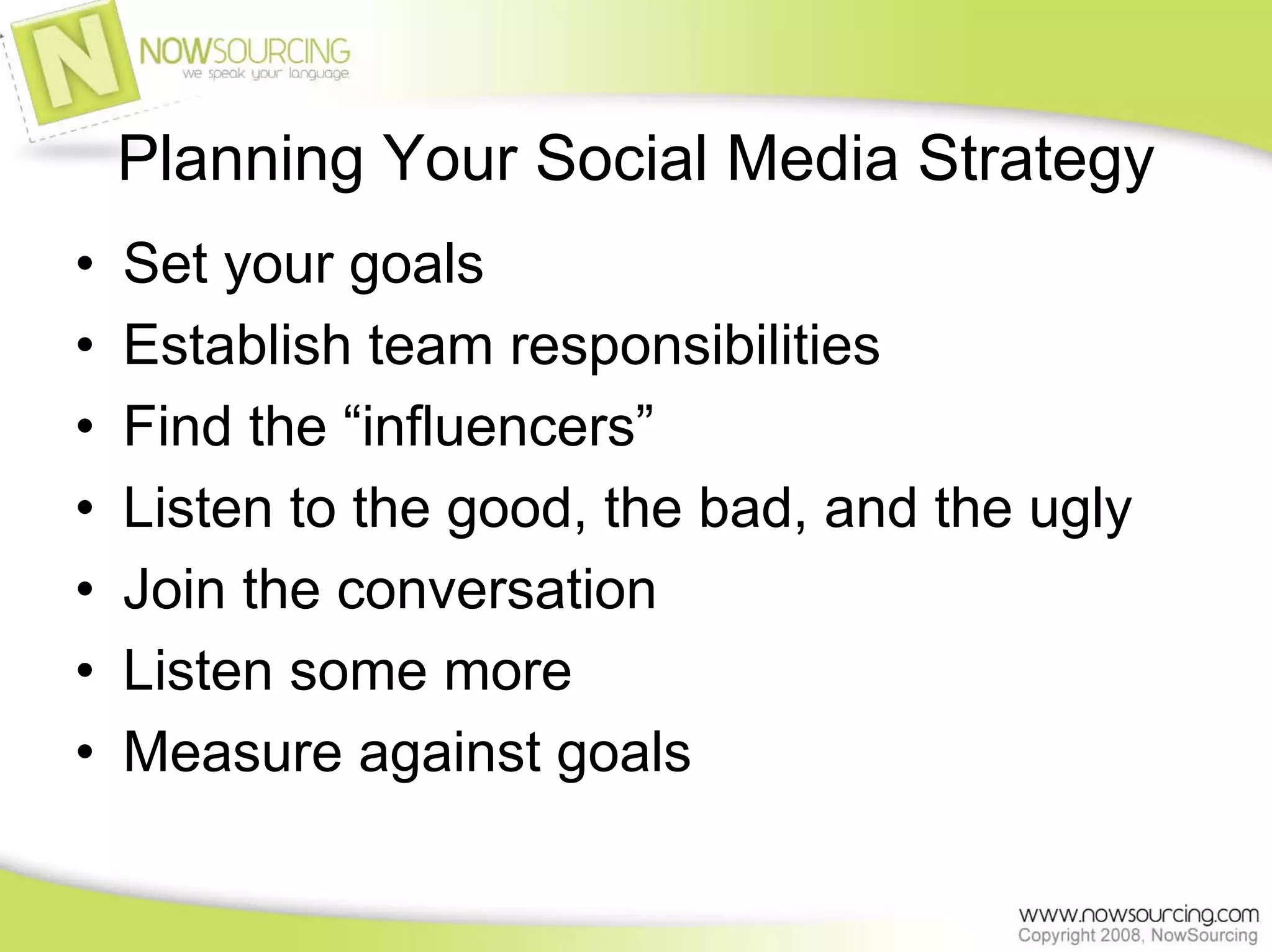 Social Media Presentation