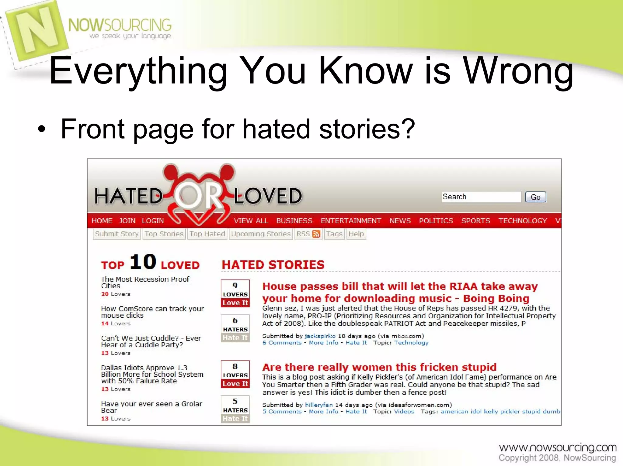 Social Media Presentation