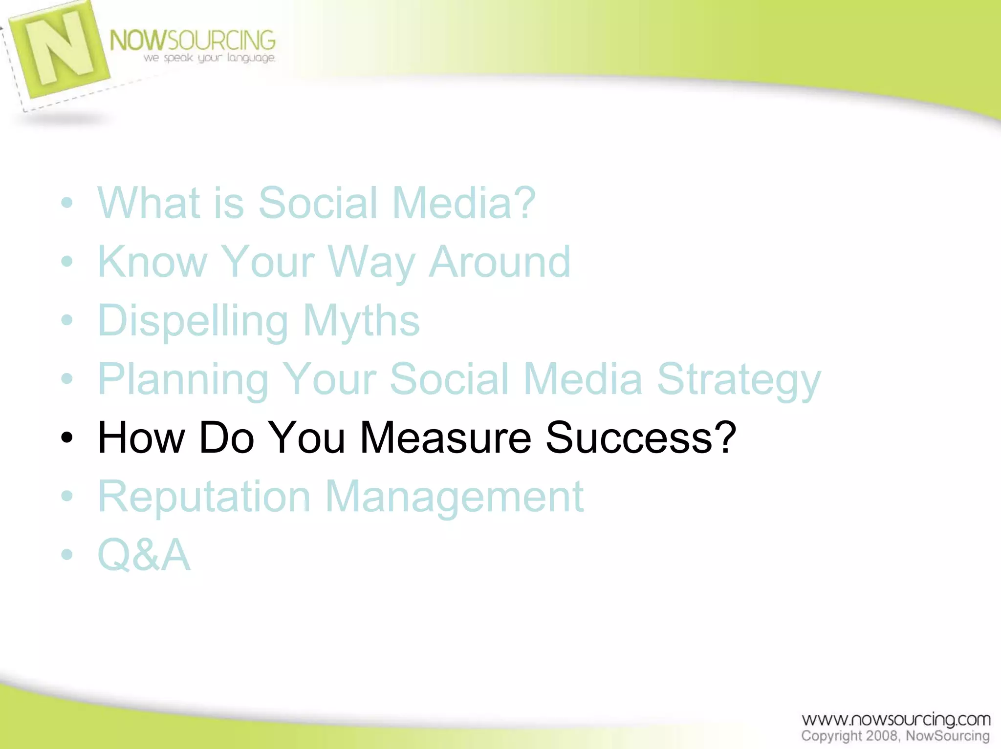 Social Media Presentation